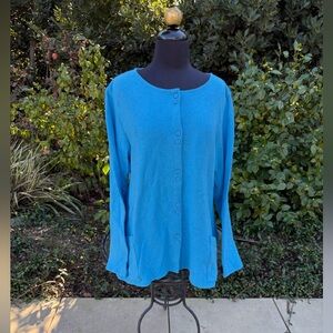 F.H. Clothing Company Vermont ribbed cardigan with pockets - size L